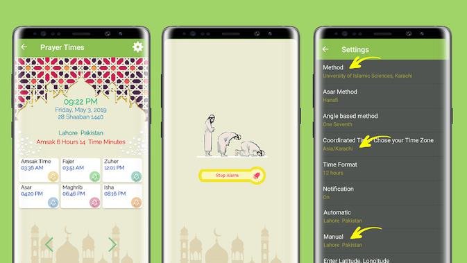 Muslim Prayer Pro. (Doc: Google Play Store)