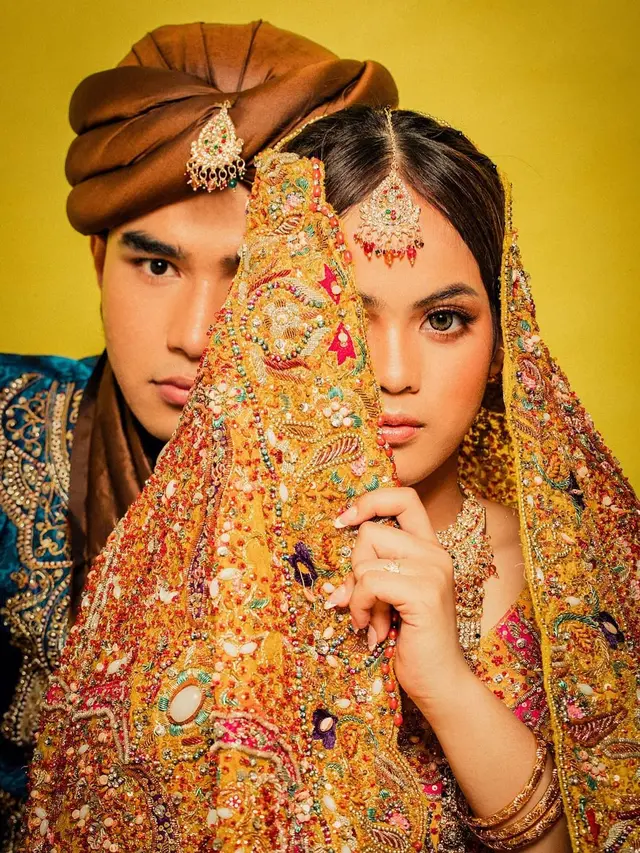 7 Pemotretan Putri D'Academy dan Hari LIDA Pakai Busana Ala India, Bak Prewedding