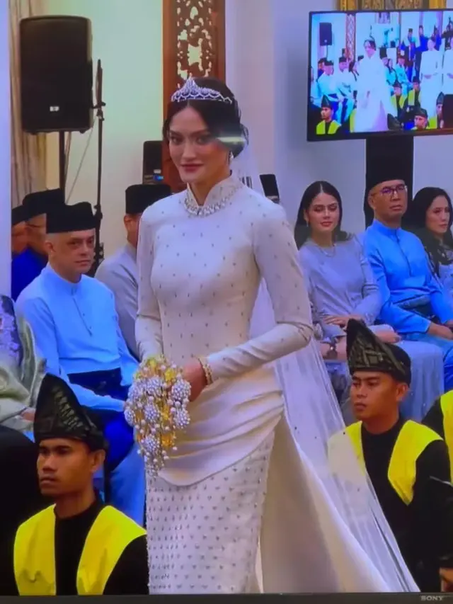 6 Pesona Anggun Tengku Natasya Adnan Anak Artis Senior Enny Beatrice Resmi Dinikahi Pangeran Malaysia, Pakai Gaun Hian Tjen