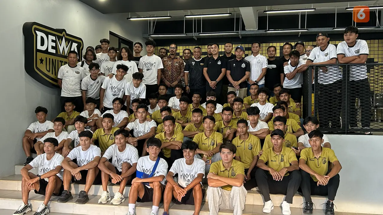 Bhayangkara FC U-20 mengunjungi Dewa United Arena