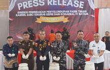 Terungkap! Bea Cukai Kepri & TNI AL Gagalkan Penyelundupan 25,9 Ton Pasir Timah Senilai Rp5,2 Miliar