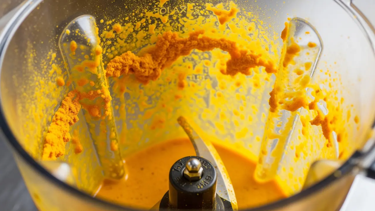 Tips Menghilangkan Noda Kuning Kunyit di Blender