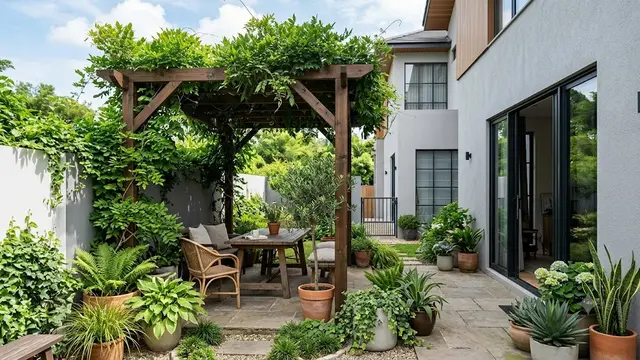 Pergola Kayu