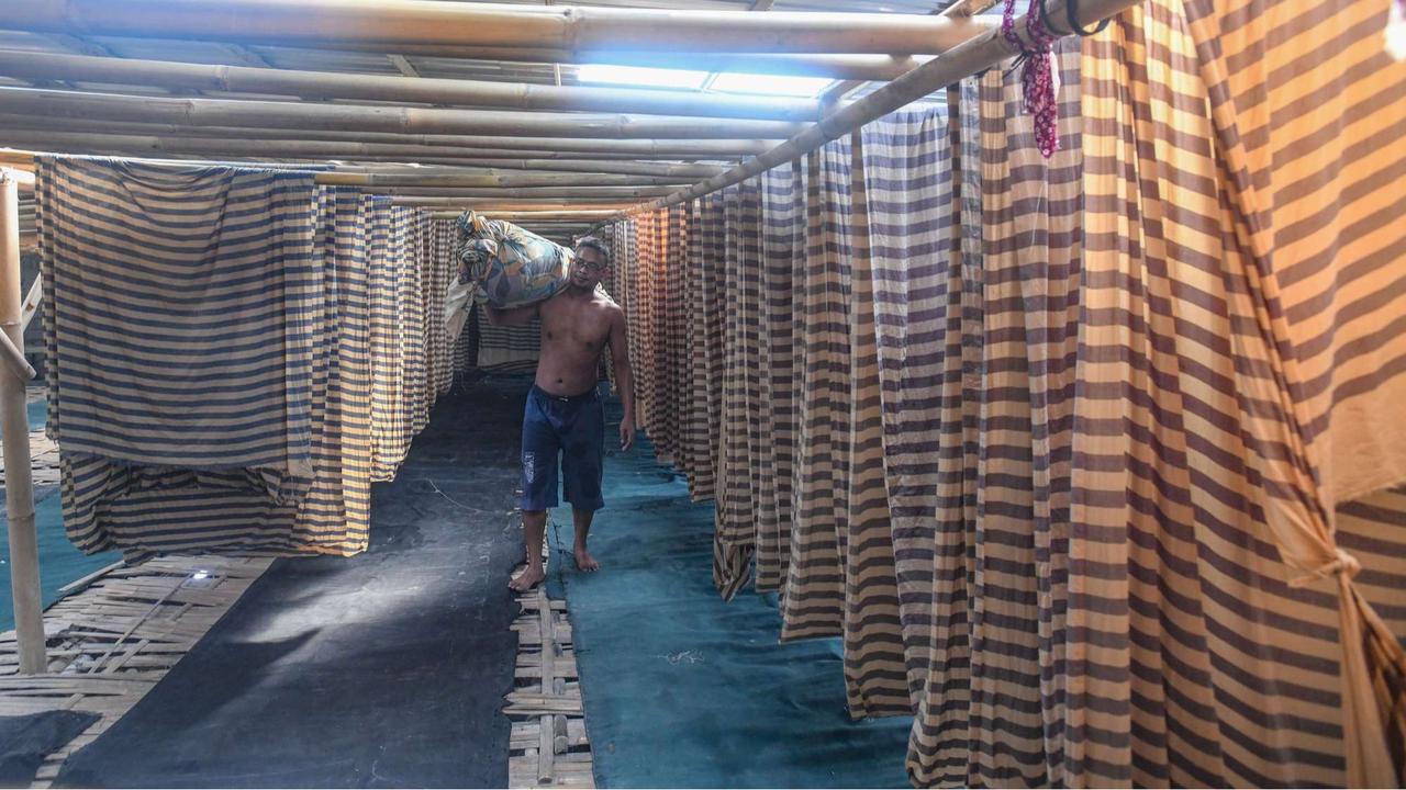 Industri kain warna-warni yang mendunia di Sukoharjo