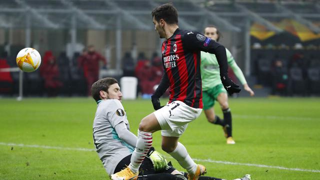 FOTO: Sempat Tertinggal, AC Milan Hajar Celtic 4-2 di Liga Europa