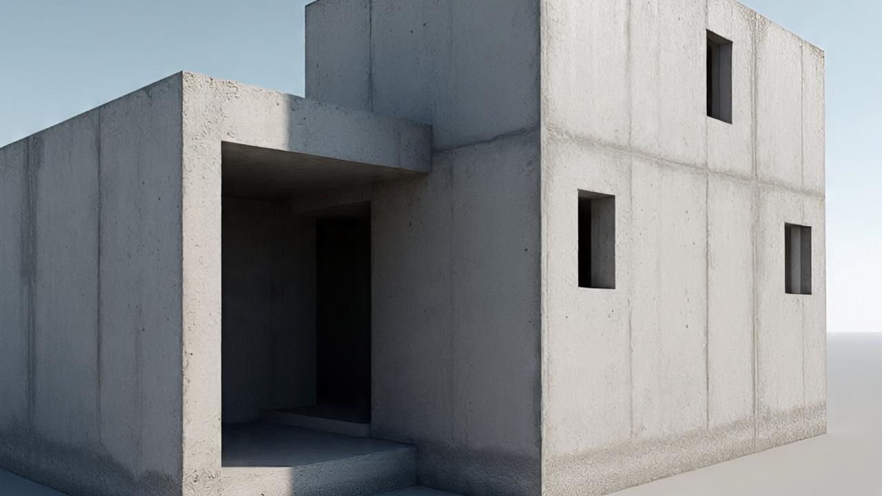 6 Inspirasi Model Rumah Brutalism Minimalis, Solusi Estetik untuk Lahan Sempit di 2025