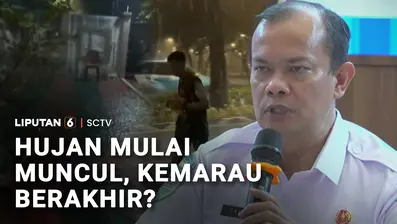 Di Jakarta, hujan deras mengguyur sebagian wilayah meski datangnya masih malu-malu. Lantas apakah itu pertanda kemarau segera berakhir?