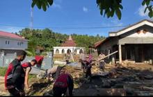 Bantuan Banjir Halmahera Barat: Sinergi Personel Gabungan Percepat Pemulihan Pascabencana
