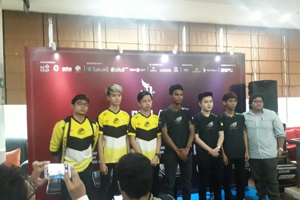 Onic dan Aerowolf di Piala Presiden Esports 2019