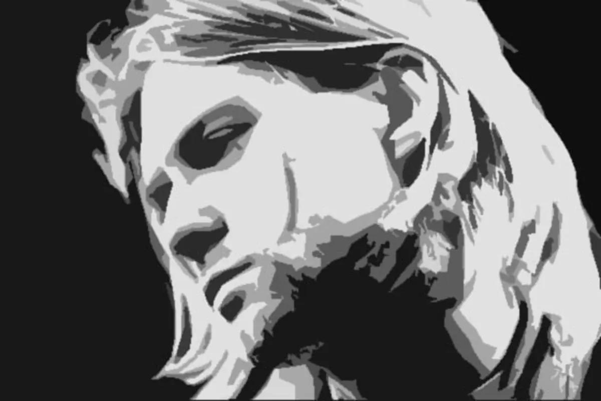Ilustrasi Kurt Cobain