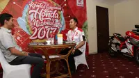 Perwakilan PT Daya Adicipta Motora (DAM) memenangkan Kontes Layanan Honda Nasional 2017. (ist)