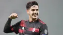 2. Andre Silva - Bomber asal Portugal ini dibeli AC Milan pada musim 2017/2018 dengan mahar sebesar 38 juta euro atau setara dengan Rp653 miliar. Gagal menunjukan performa apik di San Siro, akhirnya ia dipinjamkan ke Sevilla dan saat ini resmi menjadi pemain Eintracht Frankfurt. (AFP/Miguel Medina)