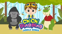 Nonton animasi ChiChi PingPing (Dok. Vidio)