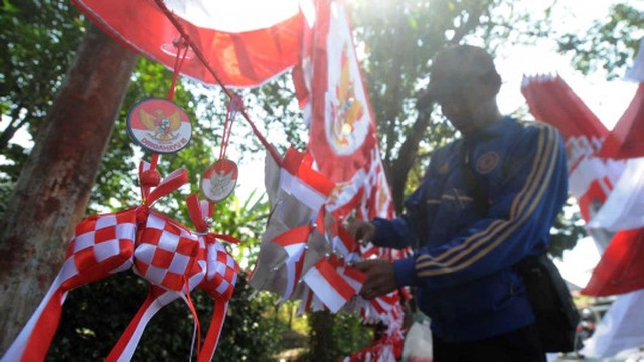 Pernak-pernik perayaan 17 Agustus mulai marak