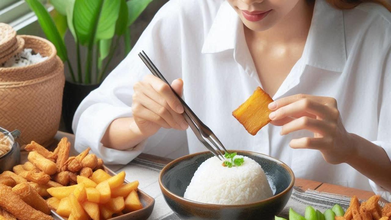 Double Carbo Nasi dan Singkong