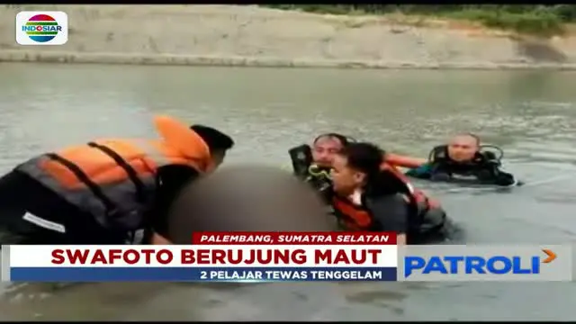 Lantaran asik berswafoto di Pantai Semeti, Lombok Tengah, sepasang kekasih terpeleset hingga tewas tercebur ke laut.