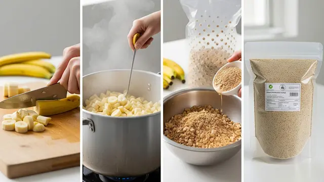 Cara Mengolah Kulit Pisang Jadi Pakan Ternak