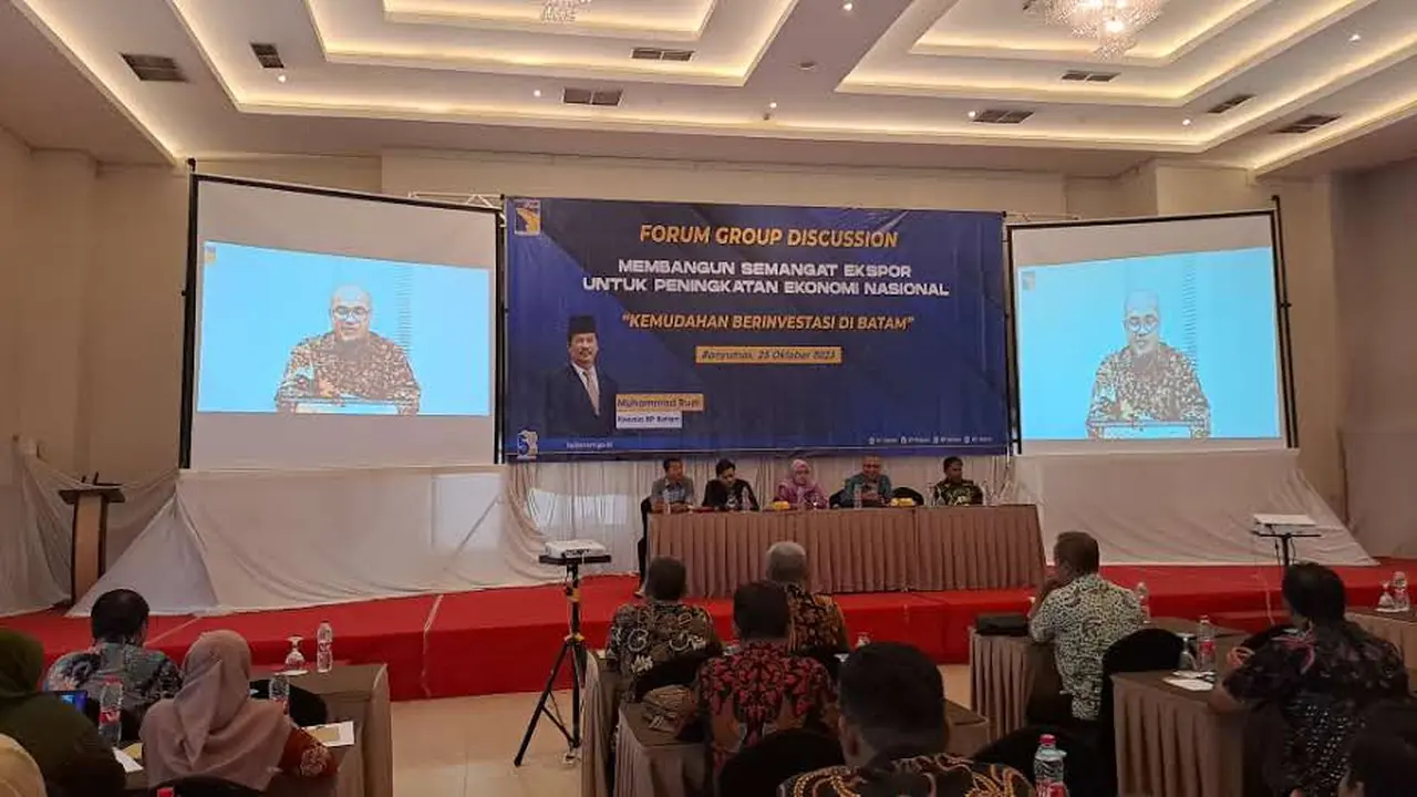 BP Batam menggelar sosialisasi bertema "Membangun Semangat Ekspor untuk Peningkatan Ekonomi Nasional" di Banyumas, pada Rabu (25/10) (Istimewa)