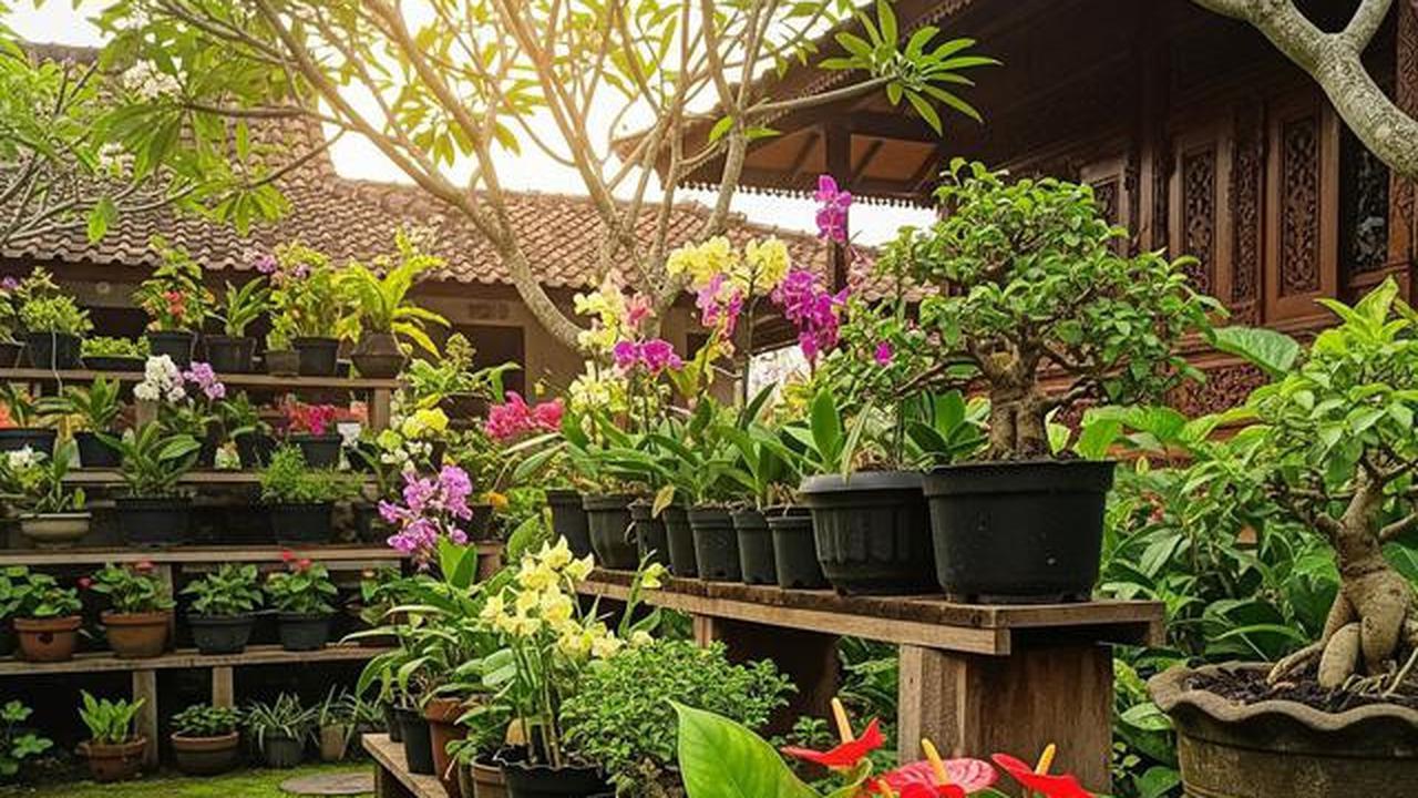 10 Trik Menata Pot Bunga di Pojok Teras Rumah agar Tampak Estetik dan Asri