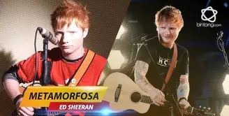 Seperti apa perubahan wajah Ed Sheeran dari masa ke masa?