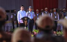 FOTO: Momen Wapres Gibran Pimpin Apel Siaga Pengawasan Pilkada 2024, Minta Bawaslu Tegas dan Adil