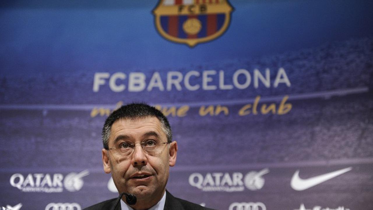 Presiden Barcelona Josep Bartomeu María