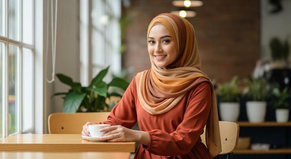 Baju Warna Bata Cocok dengan Jilbab Warna Apa? Ini Tips Padu Padan Stylishnya