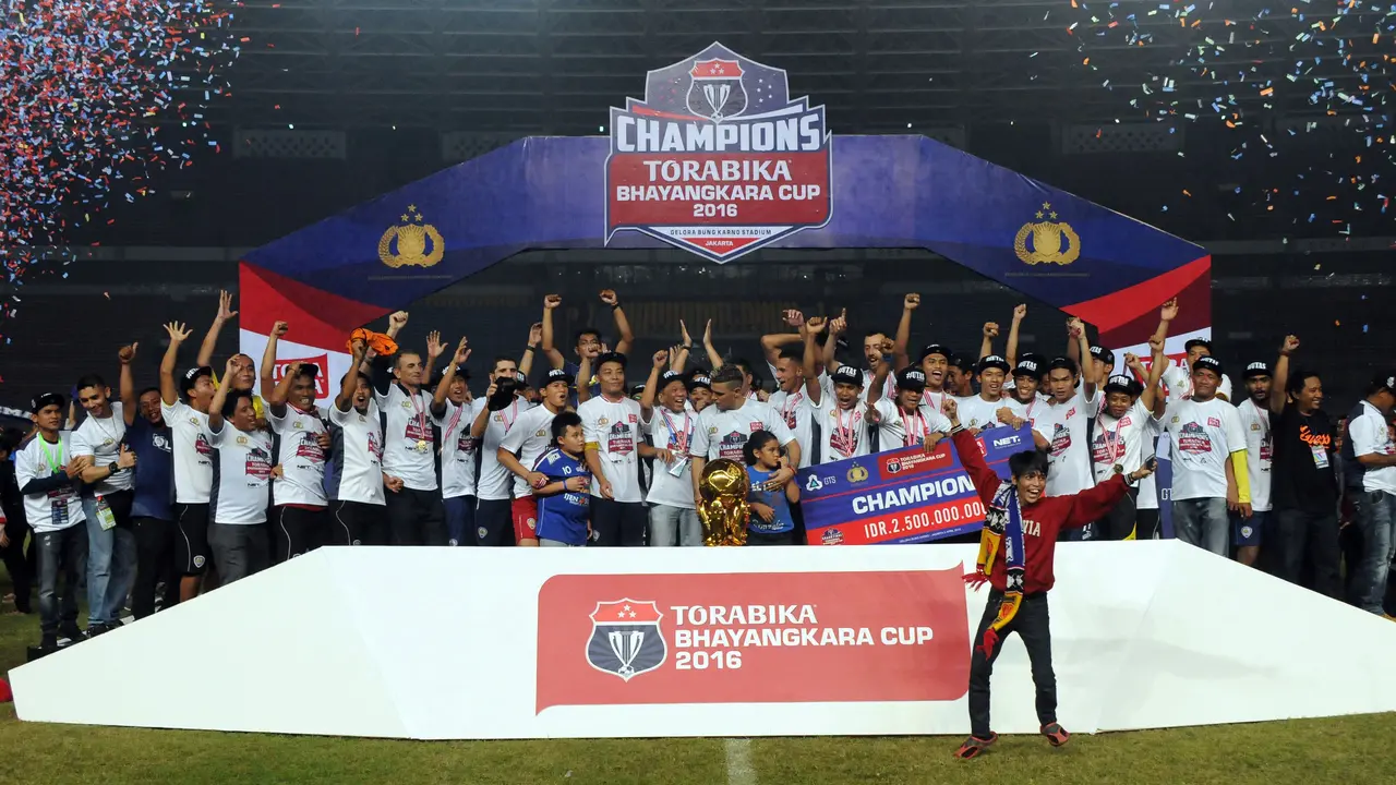 Arema Cronus juara Torabika Bhayangkara Cup (Liputan6)