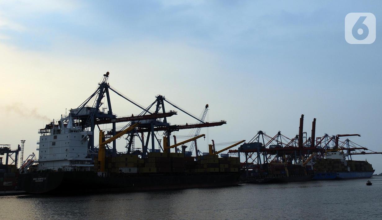 Secara tahunan, nilai ekspor pada Maret 2023 mengalami kontraksi sebesar 11,3 persen (year-on-year/yoy). (merdeka.com/Imam Buhori)