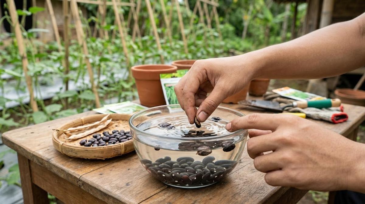 Cara Menanam Kacang Panjang dari Biji