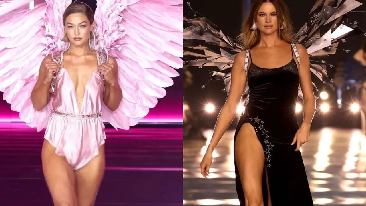 8 Adu Gaya Para Mama Gigi Hadid, Adriana Lima, hingga Behati Prinsloo Melenggang di Victoria’s Secret Fashion Show 2024