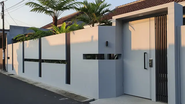 Model Pagar Rumah untuk Pemilik yang Sering Bepergian