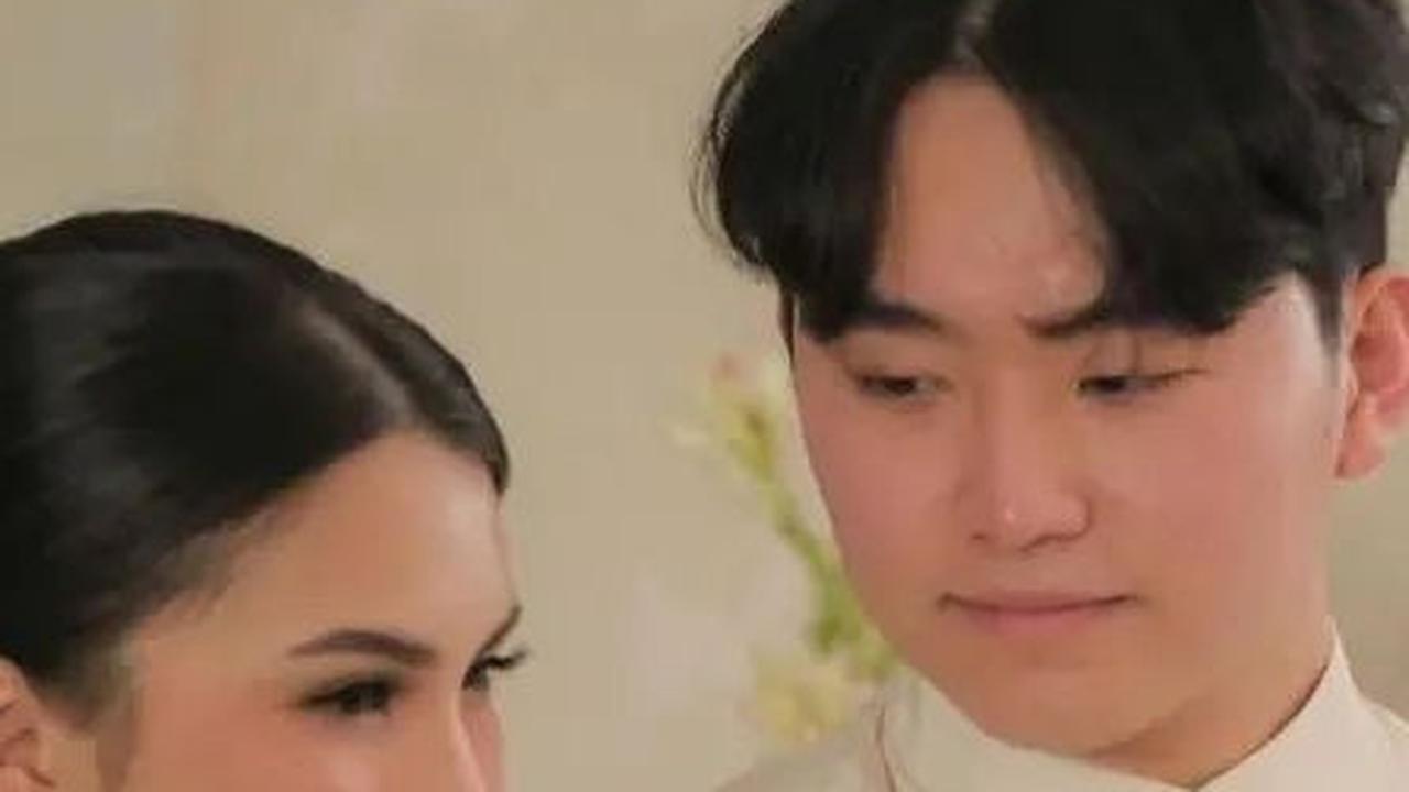 Intip Penampilan Putri Helmy Yahya saat Pengajian Pernikahan, Suami Oppa Korea Mualaf Kenakan Baju Koko Curi Perhatian