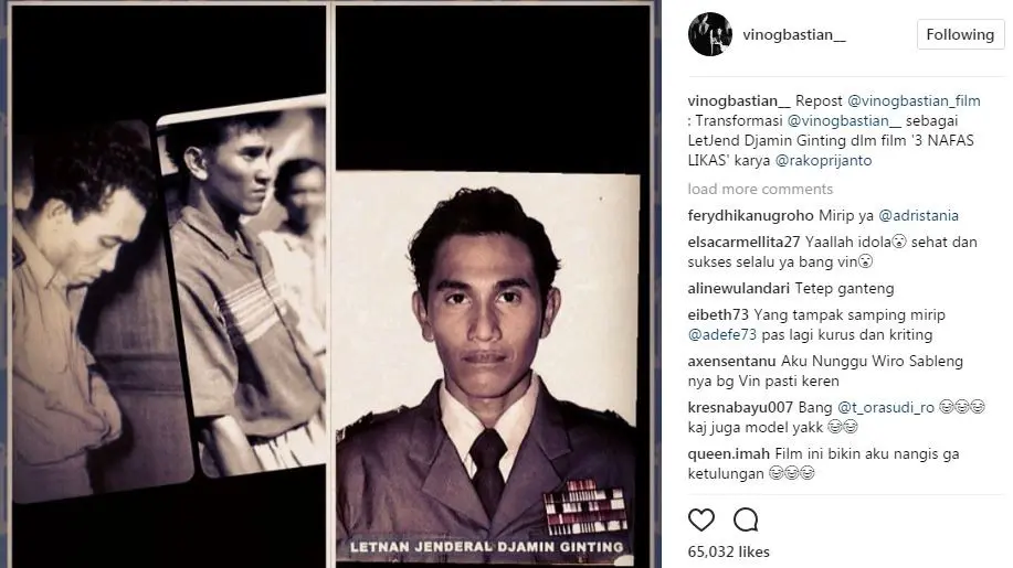 Vino G. Bastian di 3 Nafas Likas