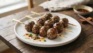 Resep Sate Daging Sukiyaki yang Empuk dan Praktis