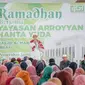 Ramadhan Bersama Arroyyan, Puluhan Ribu Orang Dhuafa dan Yatim Mendapatkan Santunan