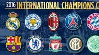 Klub-klub peserta turnamen International Champions Cup 2016 Wilayah Amerika Utara. (ICC 2016). 