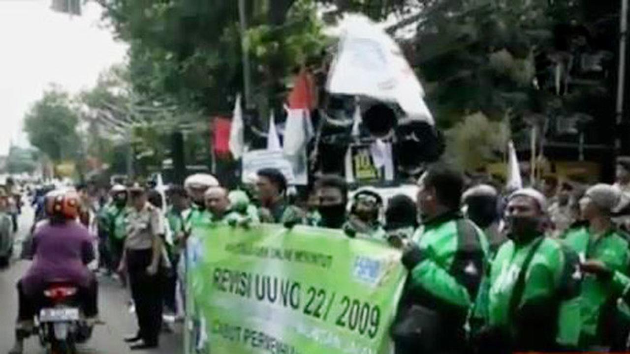 Begini Isi Tuntutan Demo Pengemudi Ojek Online 