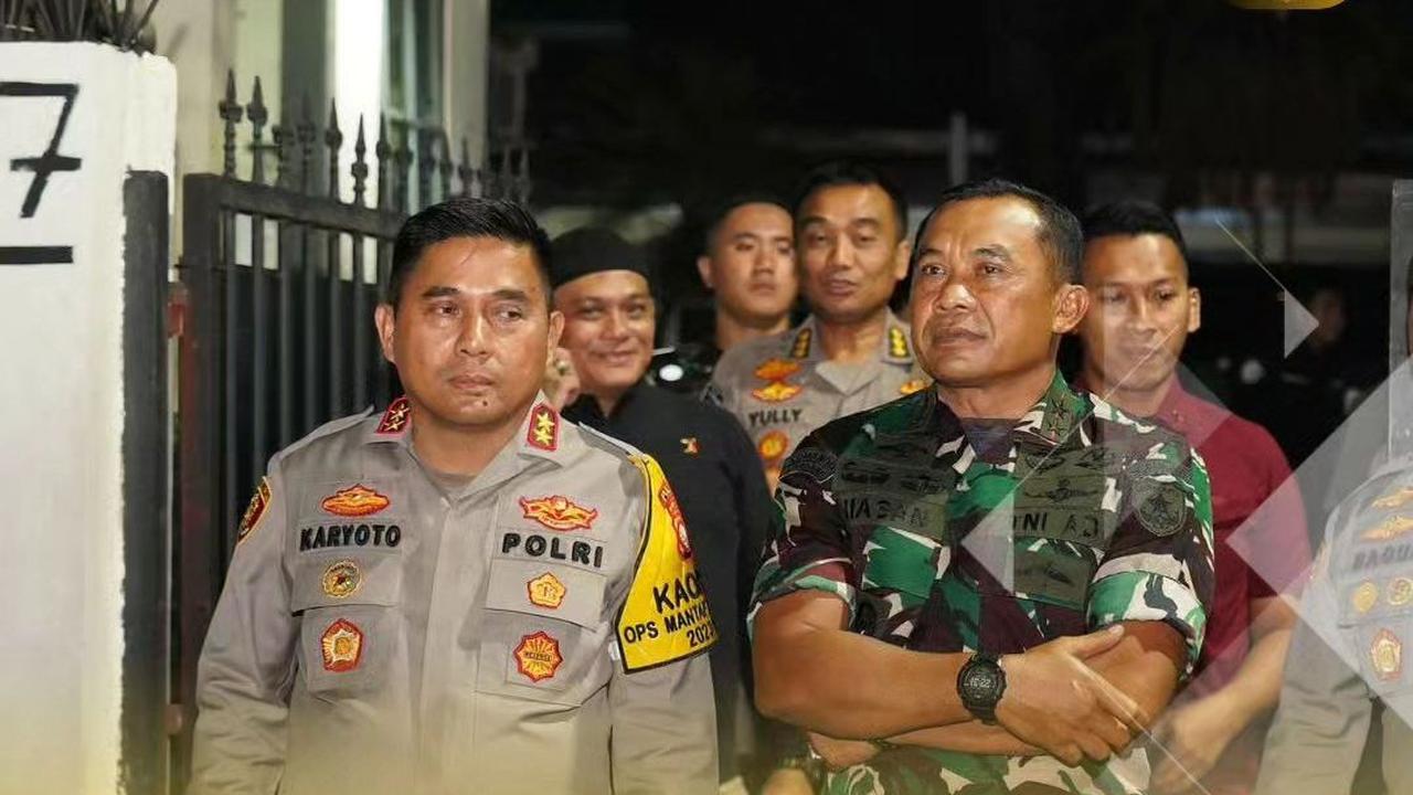 Dua Jenderal Ikut Amankan Demonstrasi
