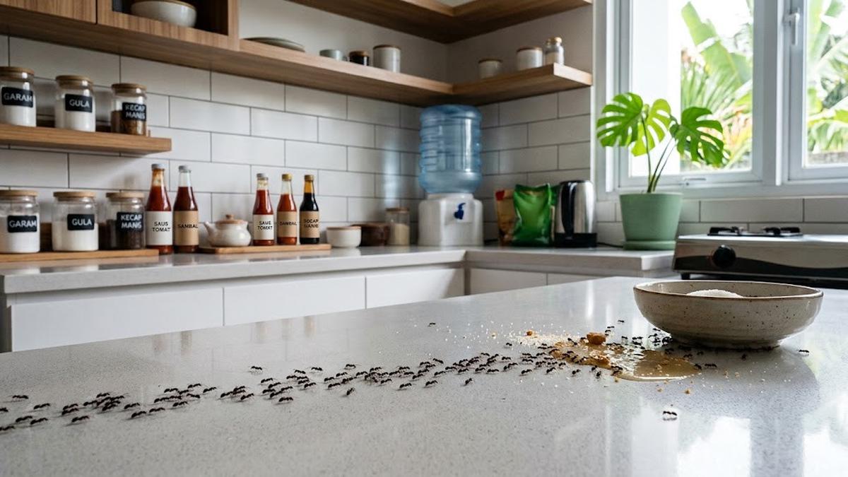 9 Cara Membasmi Semut Kecil di Dapur, Ampuh dengan Langkah Sederhana