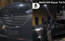 Ini Identitas Mazda Nekat Terobos Gerbang Tol, Mobil Elit Bayar Sulit