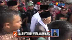 Ma’ruf Amin  safari politik ke DPW PKB Jawa Barat dan berdialog dengan Nahdliyin muda.