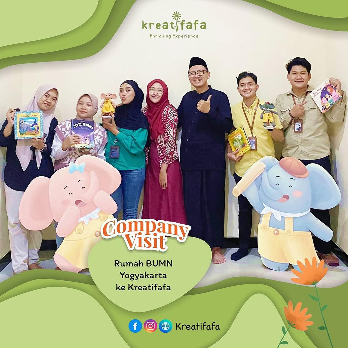 Kreatifafa bersama rekan-rekan Ruby