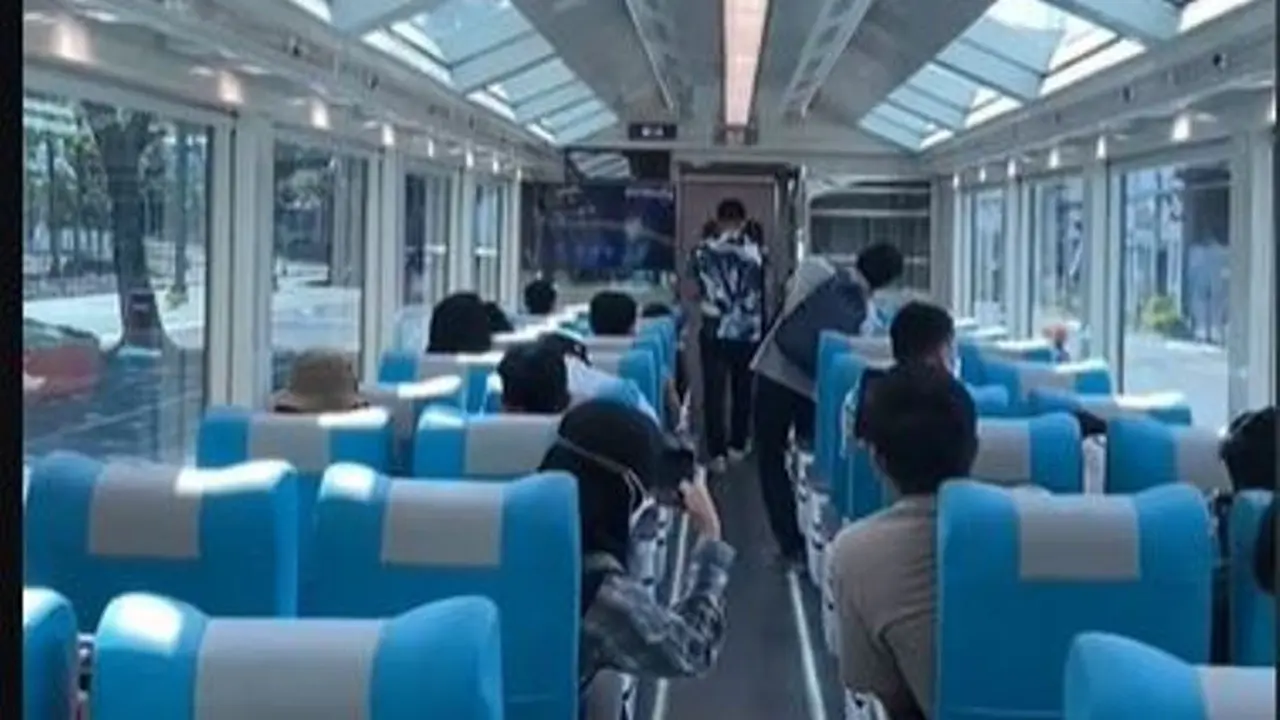 PT KAI Segera Luncurkan Kereta Panoramic, Warganet Ingatkan Pakai Suncscreen