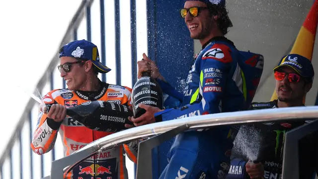 Marc Marquez dan Alex Rins