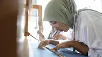 Ikuti Pelatihan Kreasi Tenun Amanah, Pengrajin Muda Aceh Kebanjiran Pesanan