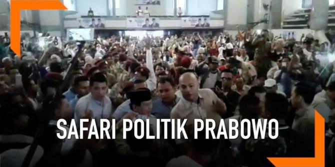 VIDEO: Safari Politik Capres Prabowo di Mojokerto