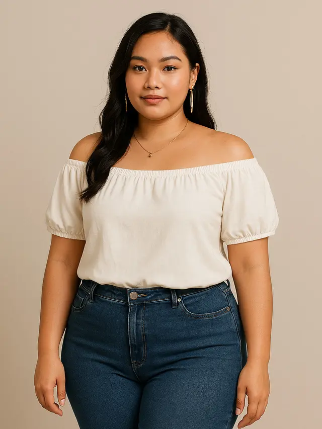 Atasan Wanita Trendy untuk Tubuh Curvy (Foto: ChatGPT)