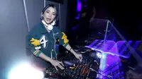 Penampilan DJ Diana Dee di Soft Opening Hotel Grand Asia, baru-baru ini