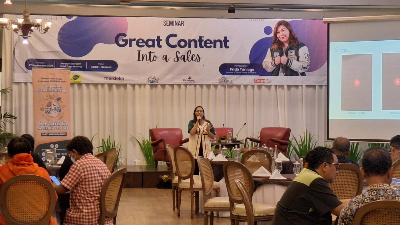 Seminar AMA Great Content Into Sales